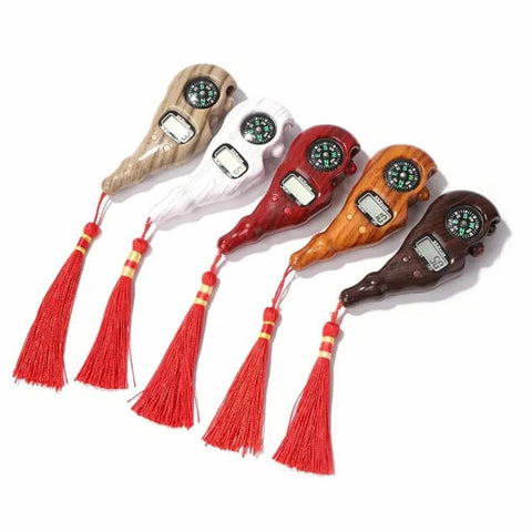 Pack of 2 Digital Tasbeeh Tally Counter with LED Light Beads Rolling