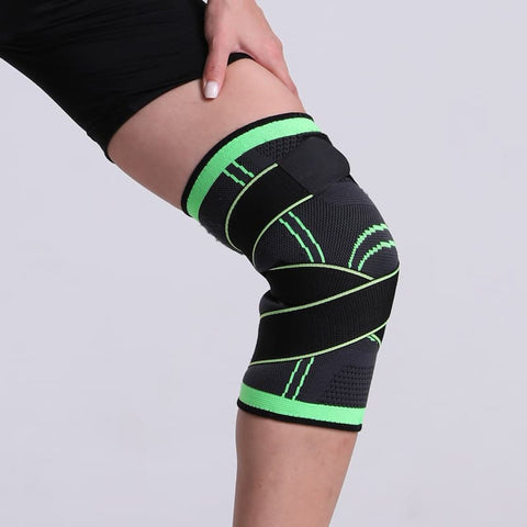 Pack of 2 Sports Knee Support Pads Braces Adjustable Knee Sleeves for Knee Pain Relief 2 Pieces