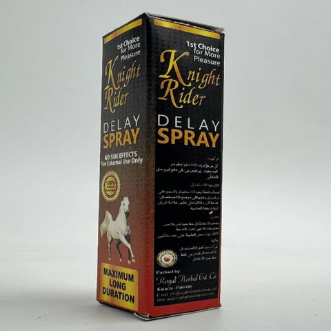 Pack of 2 Knight Rider Delay Cream & Delay Spray for Men
