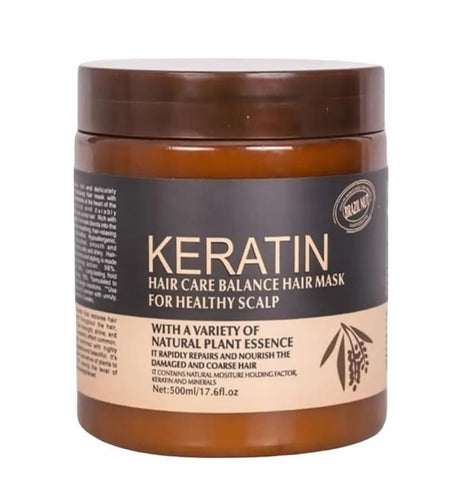 Bundle of 2 Keratin Hair Care Mask For Healthy Scalp Hair Treatment