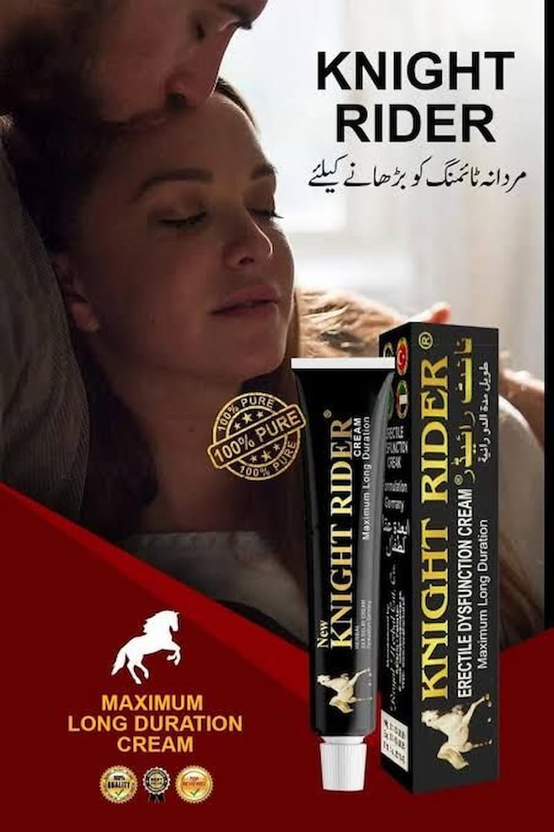 Knight Rider V Cream Buy Knight Rider Herbal Delay Cream at Best Price in Pakistan – Online ...