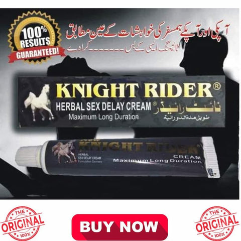 Pack of 2 Knight Rider Delay Cream & Delay Spray for Men