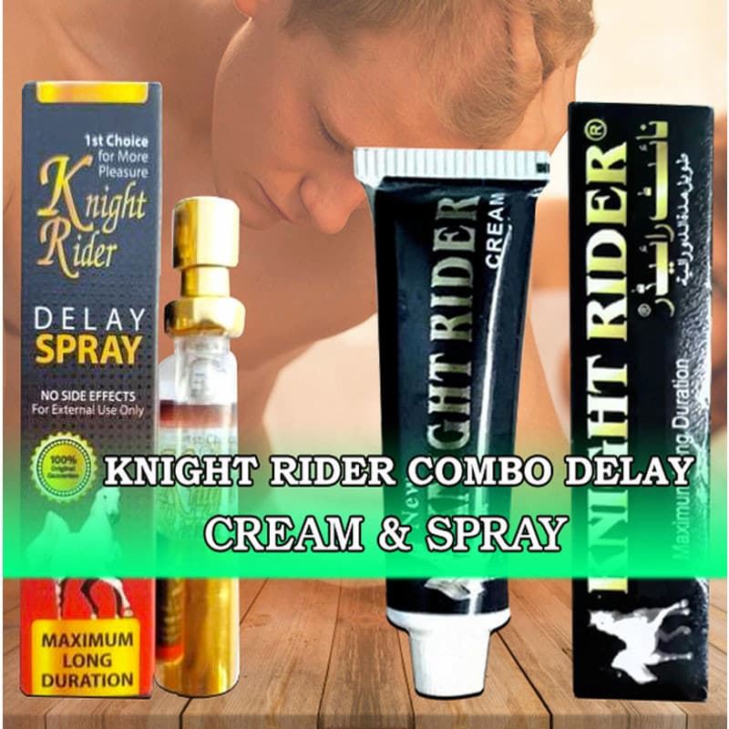Knight Rider V Cream Pack of 2 Knight Rider Delay Cream & Spray at Best Price in Pakistan ...