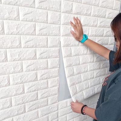 3D Brick Stone Wall Sticker Self-Adhesive Foam Wallpaper Panels Room Decal 70x77cm - Online Shopping in Pakistan: Beauty, Fashion, Electronics, Sports & Lifestyle, VR, Skincare