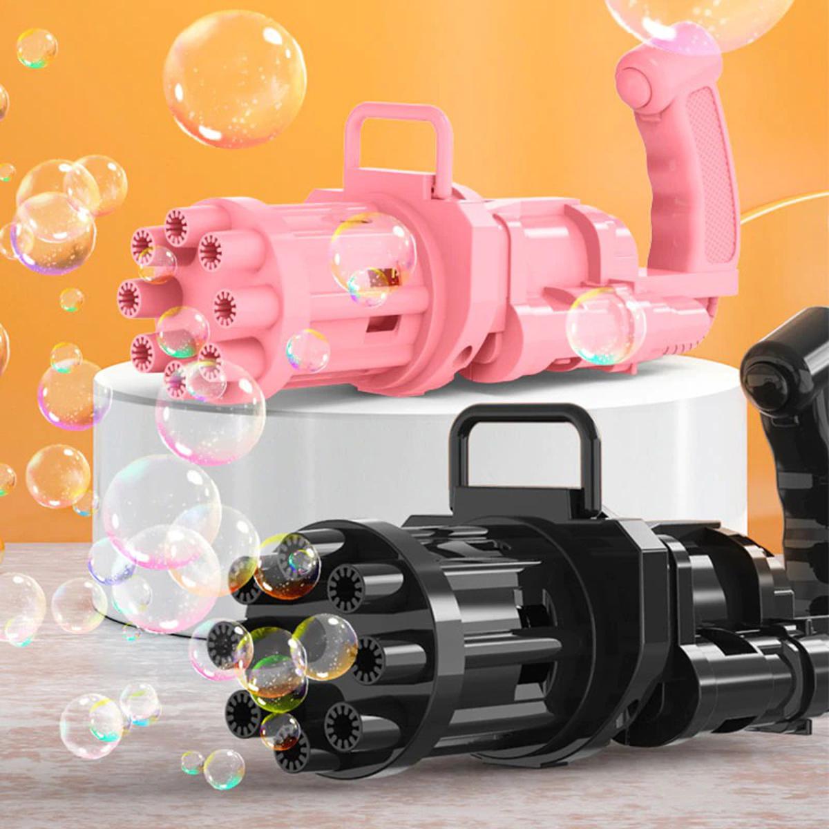8-Hole Bubble Gun Machine - Massive Bubble Gattler Toy gun With Bubble liquid for Kids - Automatic Electric Bubble Maker Machine glue Gun - Assorted Random Color - Online Shopping in Pakistan: Beauty, Fashion, Electronics, Sports & Lifestyle, VR, Skincare