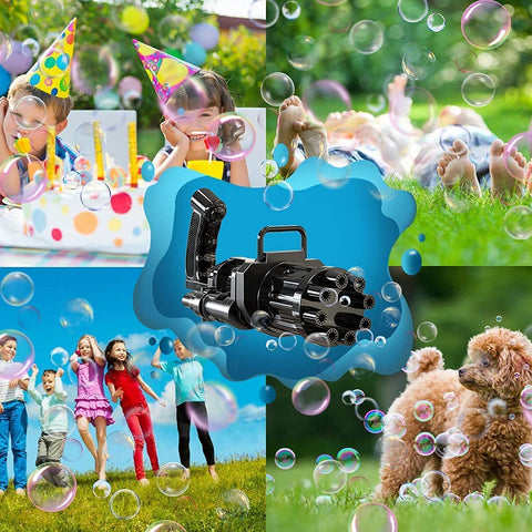 8-Hole Bubble Gun Machine - Massive Bubble Gattler Toy gun With Bubble liquid for Kids - Automatic Electric Bubble Maker Machine glue Gun - Assorted Random Color - Online Shopping in Pakistan: Beauty, Fashion, Electronics, Sports & Lifestyle, VR, Skincare