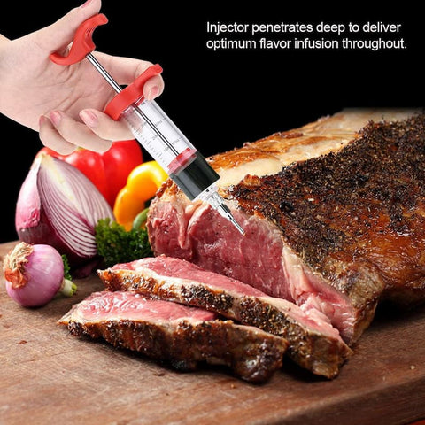 BBQ Meat Marinade Flavor Needle Flavor Marination Injector - Flavoring Injection - Online Shopping in Pakistan: Beauty, Fashion, Electronics, Sports & Lifestyle, VR, Skincare