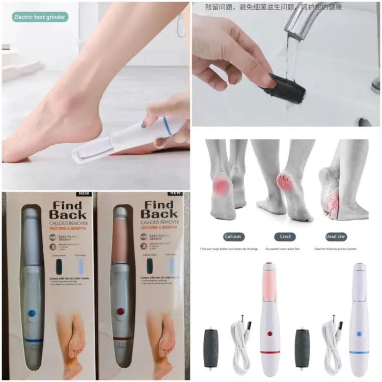 Electric Foot Callus Remover Powe source / Cell both Foot File Callus Remover Dead Skin Remover - Online Shopping in Pakistan: Beauty, Fashion, Electronics, Sports & Lifestyle, VR, Skincare