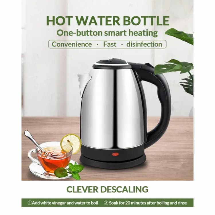 Electric Kettle Litre) Hot Water Kettle Elegant Design Premium Quality Tea Coffee Warmer with Automatic Switch operated