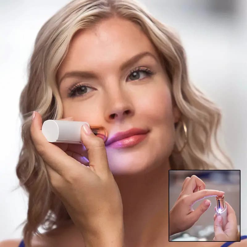 Flawless Facial Hair Remover Machine For Women, High Quality Pocket Size Painless Face Hair Removing Machine Cell Operated - Online Shopping in Pakistan: Beauty, Fashion, Electronics, Sports & Lifestyle, VR, Skincare