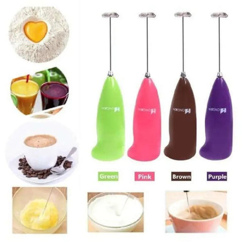 Handheld Coffee Beater Mixer & Whisker -Multicolor - Online Shopping in Pakistan: Beauty, Fashion, Electronics, Sports & Lifestyle, VR, Skincare