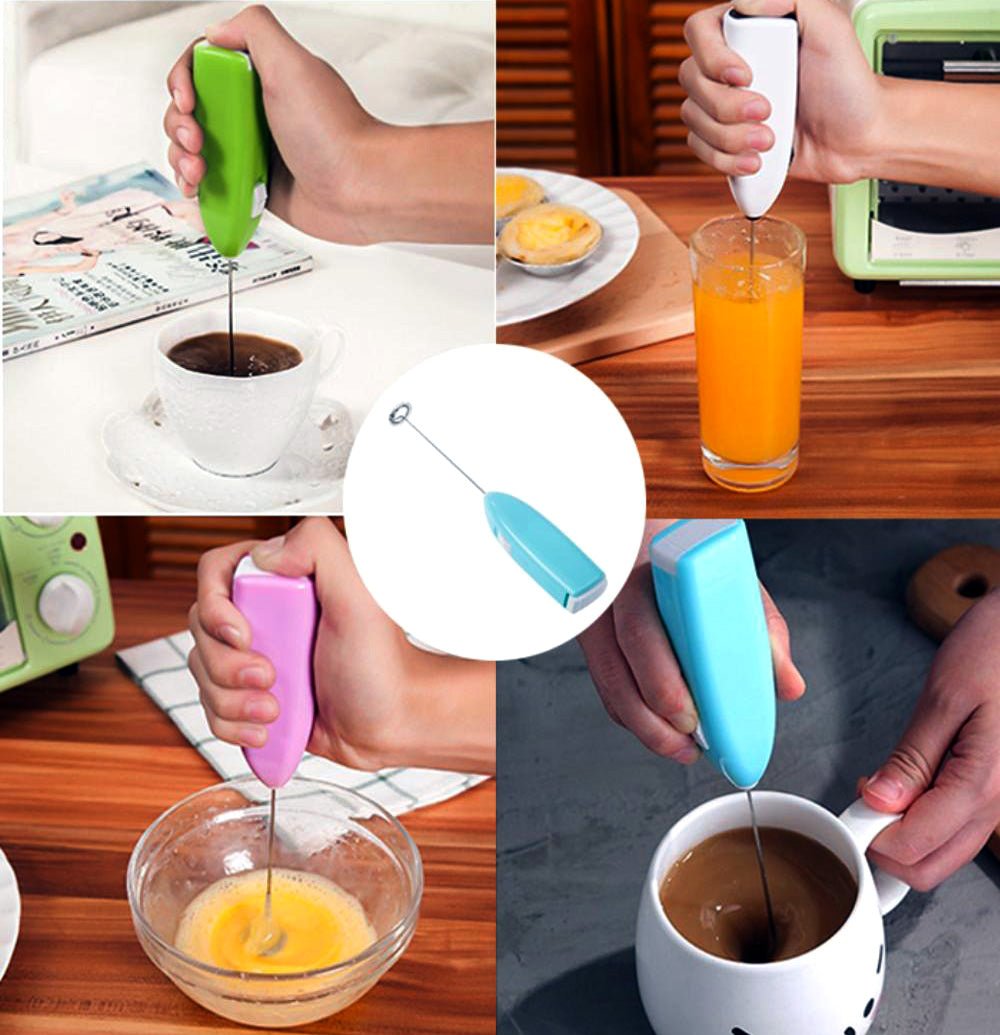 Handheld Coffee Beater Mixer & Whisker -Multicolor - Online Shopping in Pakistan: Beauty, Fashion, Electronics, Sports & Lifestyle, VR, Skincare