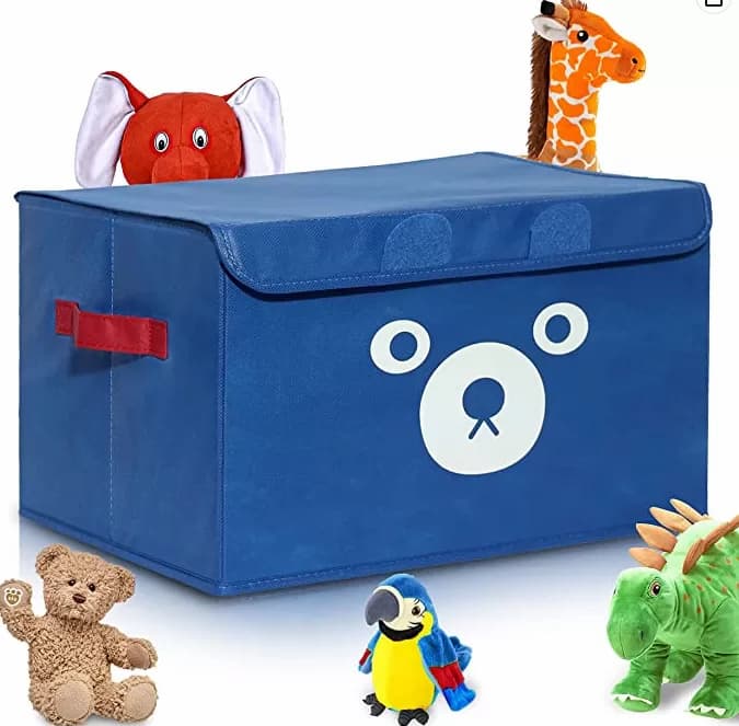 New Multicolor Pack of 2 - Foldable Kids Toy Storage Basket Bin Set Panda Cartoon - Online Shopping in Pakistan: Beauty, Fashion, Electronics, Sports & Lifestyle, VR, Skincare