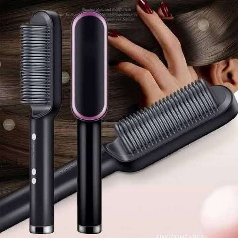 Original 909 Brush Hair Straightener Brush For Girls Comb Style Hair Styling Hair Comb Brush Multi Color