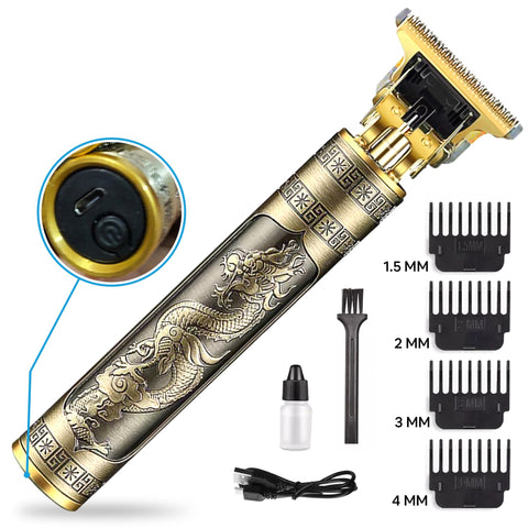Original Vintage T9 Dragon Style Trimmer for men - Online Shopping in Pakistan: Beauty, Fashion, Electronics, Sports & Lifestyle, VR, Skincare