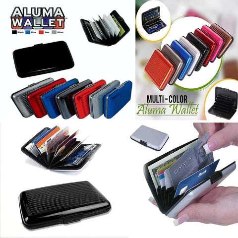 Pack of 3 - Aluma Wallet - Multicolor - Online Shopping in Pakistan: Beauty, Fashion, Electronics, Sports & Lifestyle, VR, Skincare