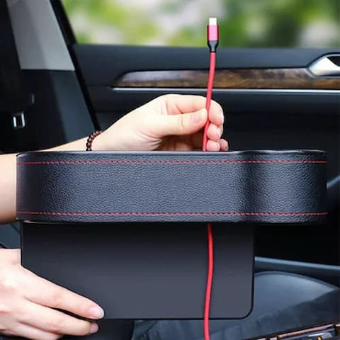 Set of 2 Car Seat Box Storage Car Seat Side Pocket Gap Slit Pocket Storage Organizer - Online Shopping in Pakistan: Beauty, Fashion, Electronics, Sports & Lifestyle, VR, Skincare