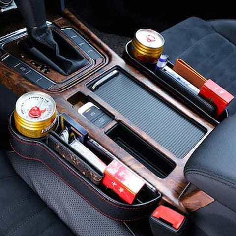Set of 2 Car Seat Box Storage Car Seat Side Pocket Gap Slit Pocket Storage Organizer - Online Shopping in Pakistan: Beauty, Fashion, Electronics, Sports & Lifestyle, VR, Skincare