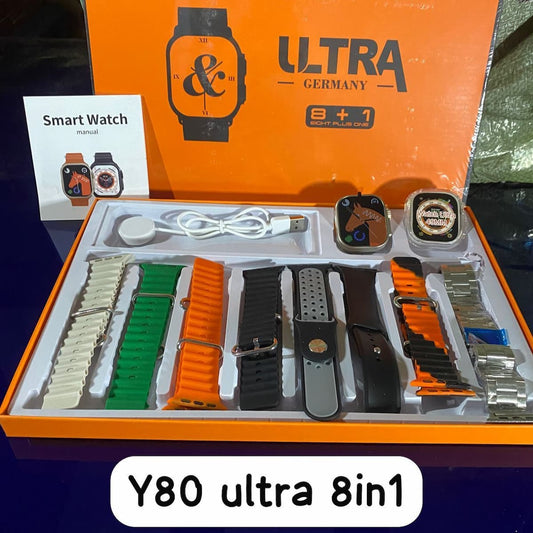 Y80 Ultra Smart Watch With 8 Straps 8 Colorful Straps and Free Watch Case Cover 2024 Latest - Online Shopping in Pakistan: Beauty, Fashion, Electronics, Sports & Lifestyle, VR, Skincare